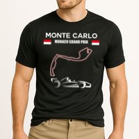 Monte Carlo Race Track Formula Racing Car Monaco Main Price Performance Shirt