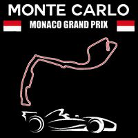 Monte Carlo Race Track Formula Racing Car Monaco Main Price Performance Shirt