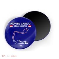 Monte Carlo Race Track Formula Racing Car Monaco Main Price Magnet