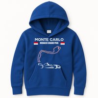 Monte Carlo Race Track Formula Racing Car Monaco Main Price Kids Hoodie