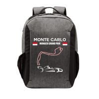 Monte Carlo Race Track Formula Racing Car Monaco Main Price Vector Backpack