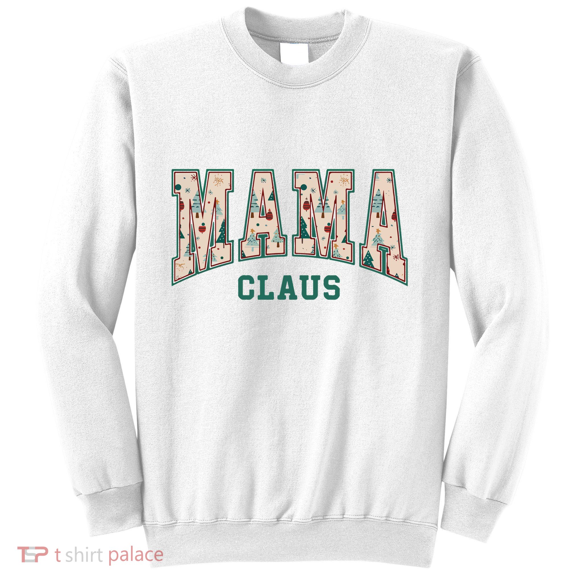 Mama Claus Retro Christmas Sweatshirt