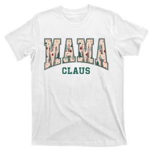 Mama Claus Retro Christmas T-Shirt