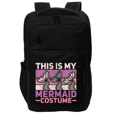 Mermaid Costume Retro Mermaid Outfit  Mermaid Impact Tech Backpack