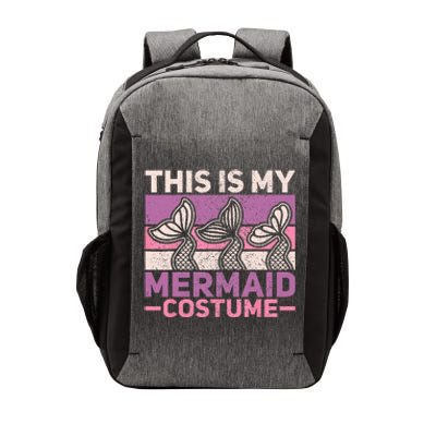 Mermaid Costume Retro Mermaid Outfit  Mermaid Vector Backpack