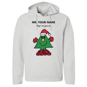 Mr Christmas Roger Hargreaves Performance Fleece Hoodie