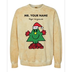 Mr Christmas Roger Hargreaves Colorblast Crewneck Sweatshirt