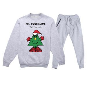 Mr Christmas Roger Hargreaves Premium Crewneck Sweatsuit Set