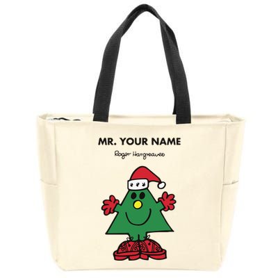 Mr Christmas Roger Hargreaves Zip Tote Bag