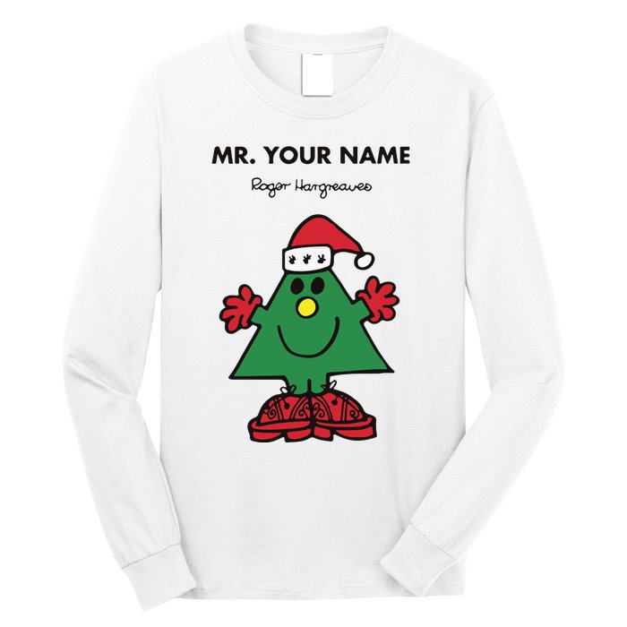 Mr Christmas Roger Hargreaves Long Sleeve Shirt