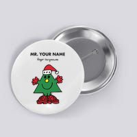 Mr Christmas Roger Hargreaves Button