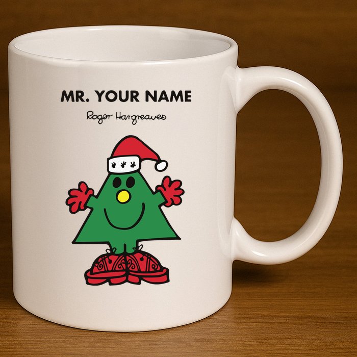 Mr Christmas Roger Hargreaves 11oz C Handle Ceramic Mug