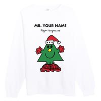 Mr Christmas Roger Hargreaves Premium Crewneck Sweatshirt