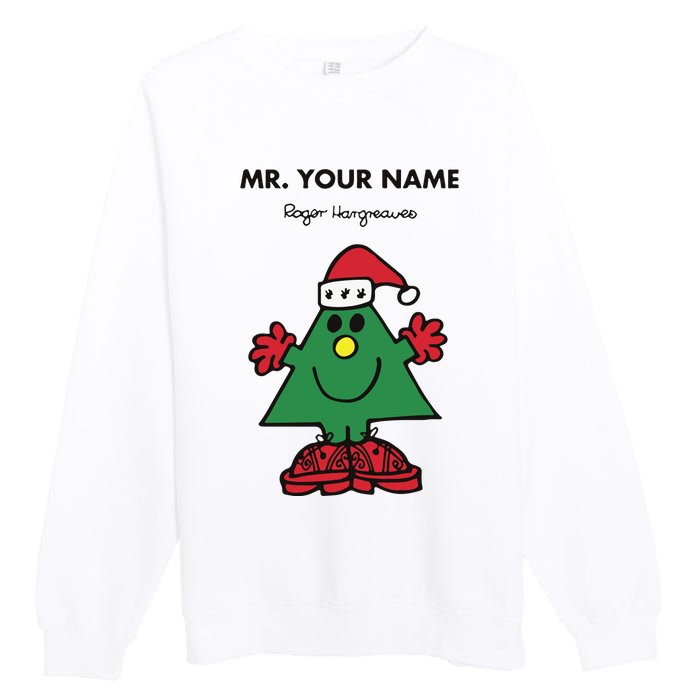 Mr Christmas Roger Hargreaves Premium Crewneck Sweatshirt