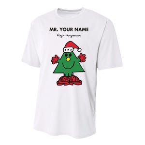 Mr Christmas Roger Hargreaves Performance Sprint T-Shirt