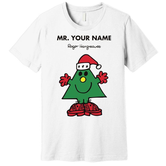 Mr Christmas Roger Hargreaves Premium T-Shirt