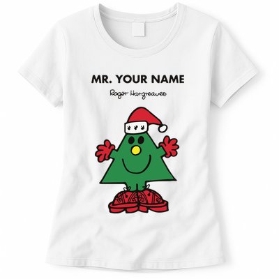 Mr Christmas Roger Hargreaves Womens T-Shirt