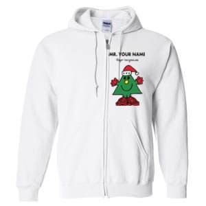 Mr Christmas Roger Hargreaves Full Zip Hoodie