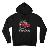 Merry Christmas Red Truck Family Matching Christmas Pajama Gift Hoodie