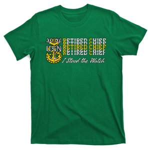 Master Chief Retired I Stood The Watch T-Shirt