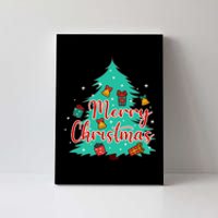 Merry Christmas Retro Christmas Tree Santa Claus Xmas Goodies Groovy Plus Size Canvas