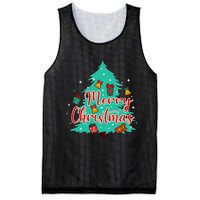 Merry Christmas Retro Christmas Tree Santa Claus Xmas Goodies Groovy Plus Size Mesh Reversible Basketball Jersey Tank