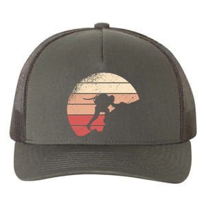 Mountain Climber Retro Sunset Yupoong Adult 5-Panel Trucker Hat