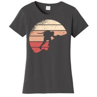 Mountain Climber Retro Sunset Women's T-Shirt