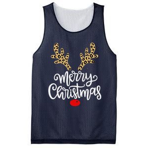 Merry Christmas Reindeer Red Nose Xmas Family Matching Mesh Reversible Basketball Jersey Tank