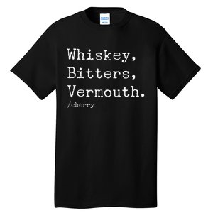 Manhattan Cocktail Recipe Tall T-Shirt