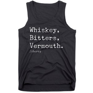 Manhattan Cocktail Recipe Tank Top