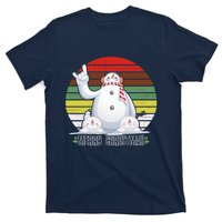 Merry Christmas Retro Snowman T-Shirt