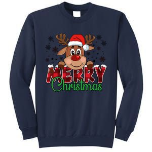 Merry Christmas Reindeer Family Matching Reindeer Sweatshirt