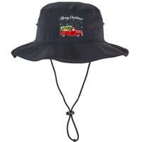 Merry Christmas Red Truck Xmas Legacy Cool Fit Booney Bucket Hat