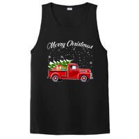 Merry Christmas Red Truck Xmas PosiCharge Competitor Tank