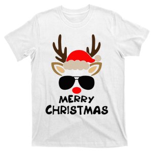 Merry Christmas Reindeer Xmas Family T-Shirt