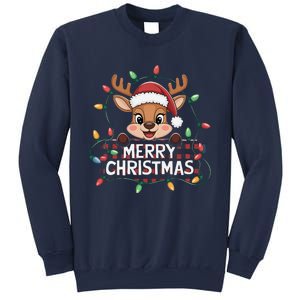 Merry Christmas Reindeerfamily Matching Reindeer Sweatshirt