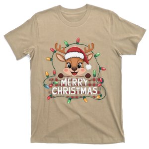 Merry Christmas Reindeerfamily Matching Reindeer T-Shirt