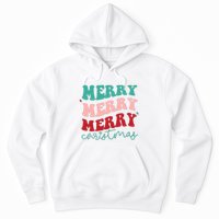 Merry Christmas Retro Fun Holiday Hoodie