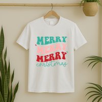 Merry Christmas Retro Fun Holiday T-Shirt