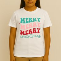 Merry Christmas Retro Fun Holiday T-Shirt
