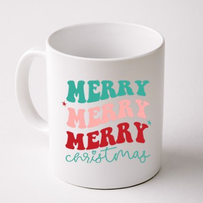 Merry Christmas Retro Fun Holiday Coffee Mug