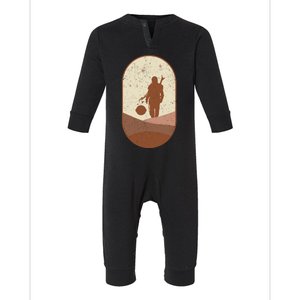 Mando Child Retro Infant Fleece One Piece