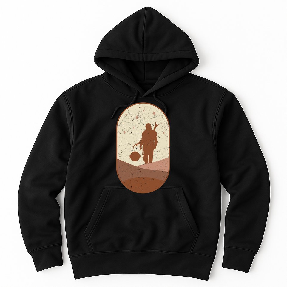 Mando Child Retro Hoodie