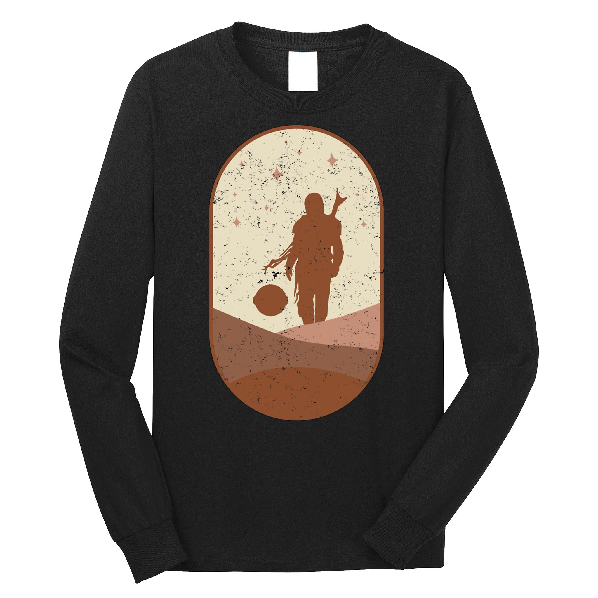 Mando Child Retro Long Sleeve Shirt
