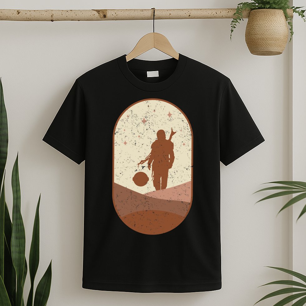 Mando Child Retro T-Shirt