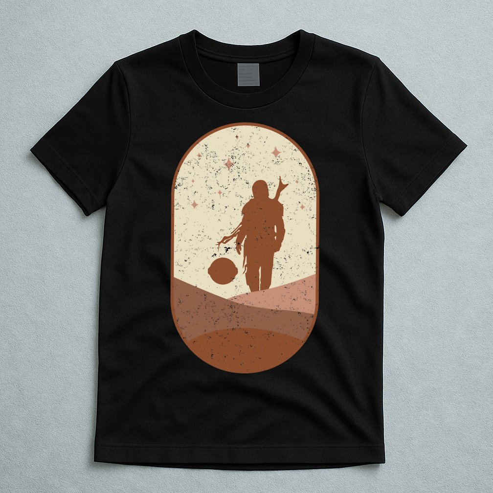 Mando Child Retro T-Shirt