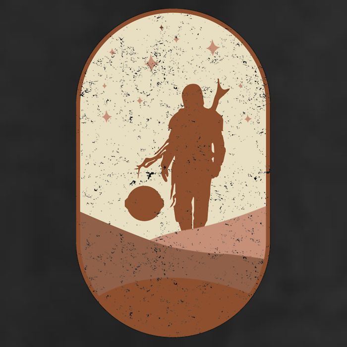 Mando Child Retro 15oz Campfire Ceramic Mug