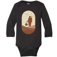 Mando Child Retro Baby Long Sleeve Bodysuit