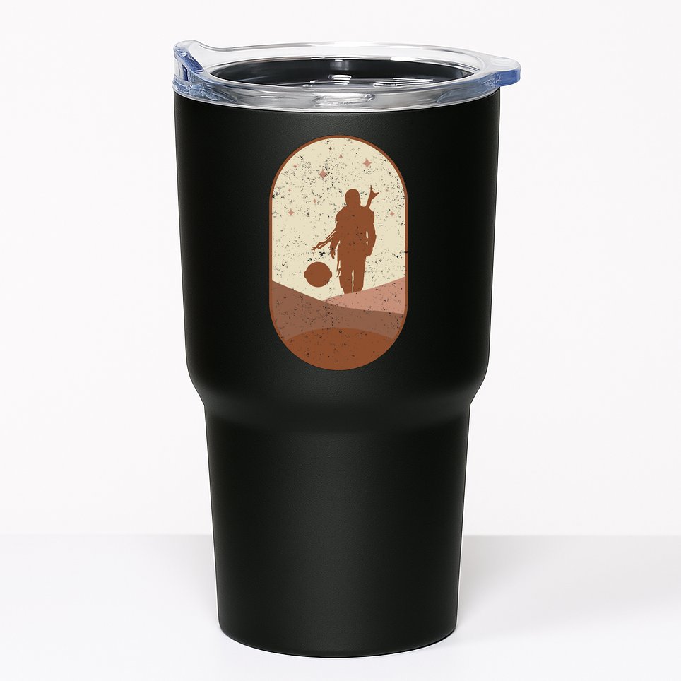 Mando Child Retro Tumbler